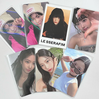LE SSERAFIM官方小卡 宮脇咲良櫻花 採源 允真 中村一葉 恩採 小卡UNFORGIVEN