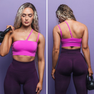 英國代購🇬🇧Alphalete Amplify Gemini多穿法平口Bra Top 細肩帶美背美胸運動內衣 瑜珈訓練