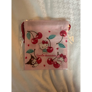 日本精品 三麗鷗 sanrio 小物 耳環 項鍊 分類袋子 hello kitty & cinnamon rolls