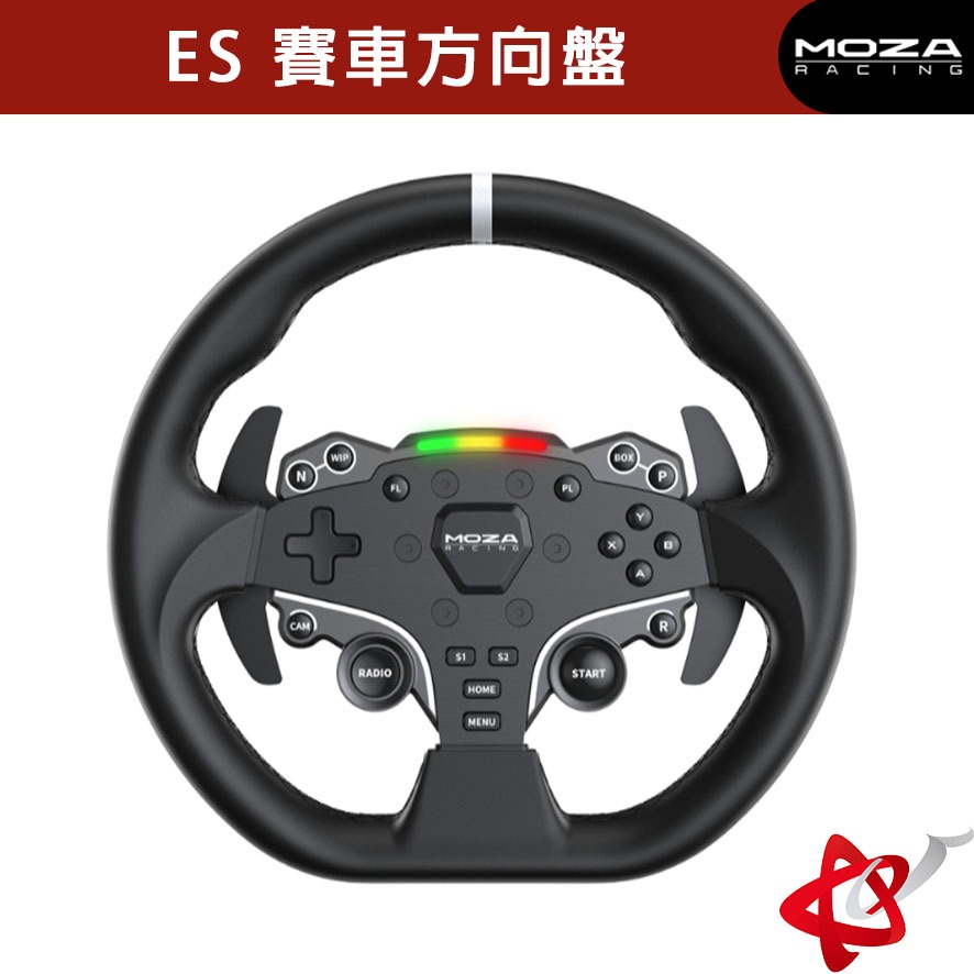 MOZA RACING ES 方向盤 盤面 賽車方向盤 12吋 直驅/賽車模擬/魔爪 /RGB/RS035