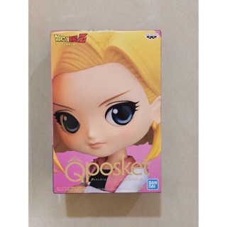 現貨 正版 BANPRESTO 萬普 金證 代理 QPosket QP 七龍珠 人造人18號 拉姿麗 異色款 公仔