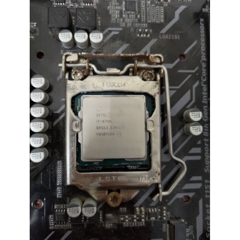 GIGABYTE Z370P D3主機板+i7-9700cpu含風扇