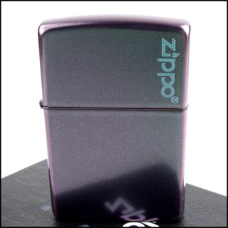 ☆福星屋☆【ZIPPO】美系~Iridescent虹彩塗裝-LOGO字樣打火機 NO.49146ZL