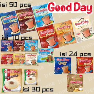 🇮🇩印尼 GOOD DAY 3in1 Coffee Cappuccino 盒裝 大小包裝 冷水沖泡 三合一咖啡