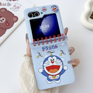 三星卡通保護殼 折疊機 叮噹貓 適用 Galaxy zflip3 zflip4 zflip5 zflip6 手機殼