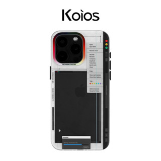 【Koios】iPhone｜電腦視窗磨砂手機殼 16 15 14 13 Pro Max 磨砂 保護殼 卡片 手機殼 透明