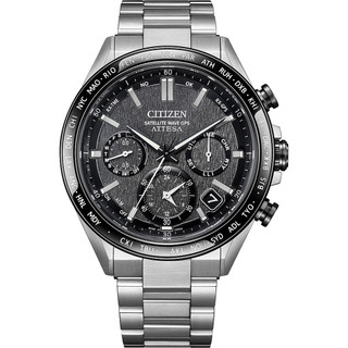 折扣私訊 CITIZEN 星辰 限量 鈦 GPS衛星對時光動計時手錶-44.6mm CC4058-67X