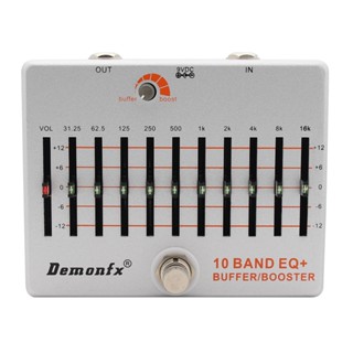 Demonfx Audio 10 BAND EQ BUFFER Booster 電 吉他 效果器 mxr