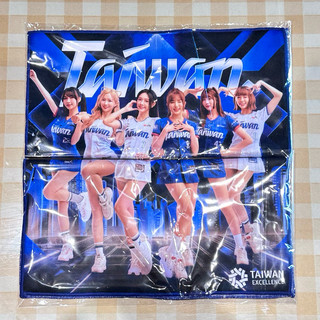 全新未拆．2024中華職棒明星賽限定．啦啦隊女孩應援方巾/應援毛巾．一粒、秀秀子、君白、DORA、瑟七、霖霖