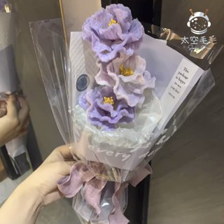 【太空毛毛】臺灣現貨速發 加密扭扭棒花束 DIY材料包 影片教學 手工禮物 新潮手作 情人節 教師節 送閨蜜親友 擺飾