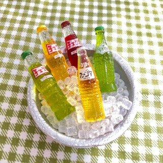 【預購】6分12分 微縮汽水 OB11小布BJD娃用 娃娃屋傢俱場景擺設 袖珍傢俱