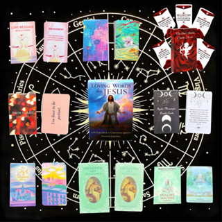 臺灣發貨-多款可選塔羅牌 神諭卡 贈中文翻譯 占卜卡牌 tarot card 派對遊戲 占卜揭示 英文訂制卡牌 占卜桌遊