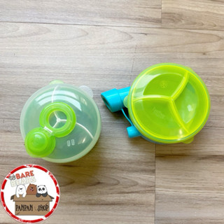｜🐼SHOP二手閒置出清｜滿健趣奶粉盒 NIP 蝶型奶嘴 小獅王奶嘴 全新二手 黃色小鴨餐具組