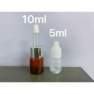 快速出貨*點眼空瓶眼藥水滴瓶/小瓶子塑膠瓶/試用瓶3ml 銀蓋茶色玻璃精華液瓶/不透光玻璃瓶分裝瓶空瓶/精油滴管10ml