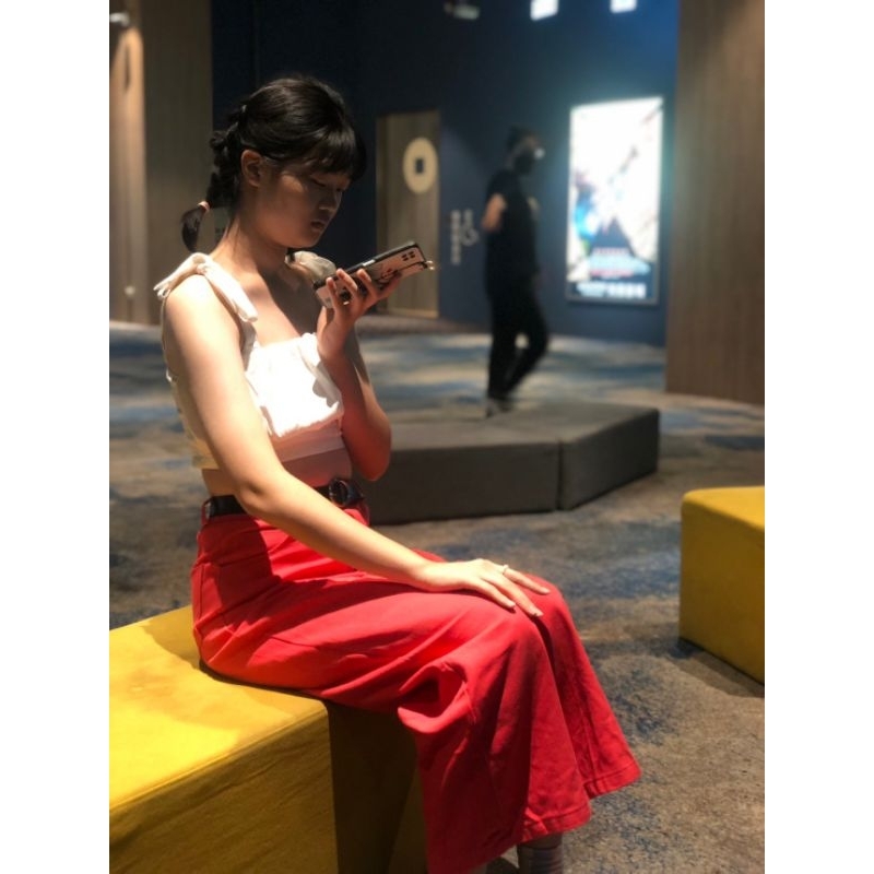 ｜二手衣服便宜出售｜🩷死亡芭比粉寬版牛仔褲｜穿1洗1｜一中街購入