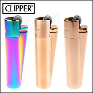 ☆福星屋☆【CLIPPER】西班牙品牌~金屬火石打火機-軟火-(禮盒裝)-冰晶藍 玫瑰金(CMP11 3色可選)