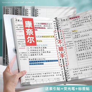 【優選熱銷+加厚紙張】A4/B5筆記本記憶本 康奈爾活頁筆記本記憶本 網格/橫線加厚 高效記憶學生推薦