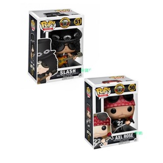 柴寶趣 FUNKO POP 50 51 槍與玫瑰 國外 正版 SLASH AXL ROSE 音樂