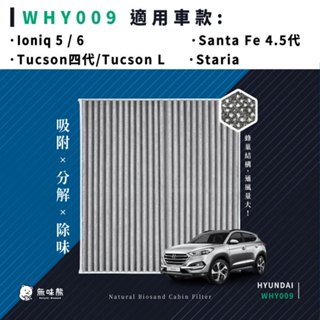 ✨熱門款搶先預購✨無味熊冷氣濾網 現代-Ioniq 5/6、Santa Fe 4.5代、Staria、Tuc