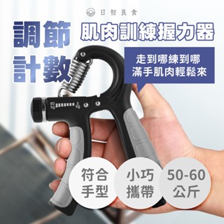 【臺灣現貨】握力器 可調式握力器 握力訓練器 握力 腕力 手腕訓練 腕力器 腕力球 可計數