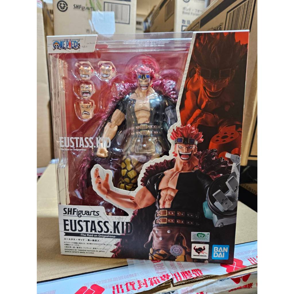 (塔比樂玩具)代理版 SHF S.H.Figuarts 航海王 尤斯塔斯 基德 入侵鬼島 討伐鬼島