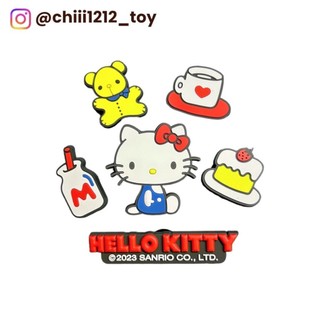【三麗鷗Hello Kitty】中國限定 洞洞鞋鞋釦 鞋釦 拖鞋 釦子 包扣 包包扣 鞋子 涼鞋 鞋釦 crocs 洞洞