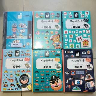 出清~法國 Janod 磁鐵遊戲書/磁鐵書 全新未拆有封膜
