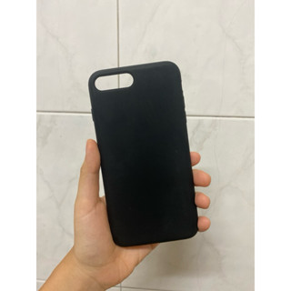 ［全新] iPhone 8 plus手機殼 全包手機殼 黑色 矽膠軟殼