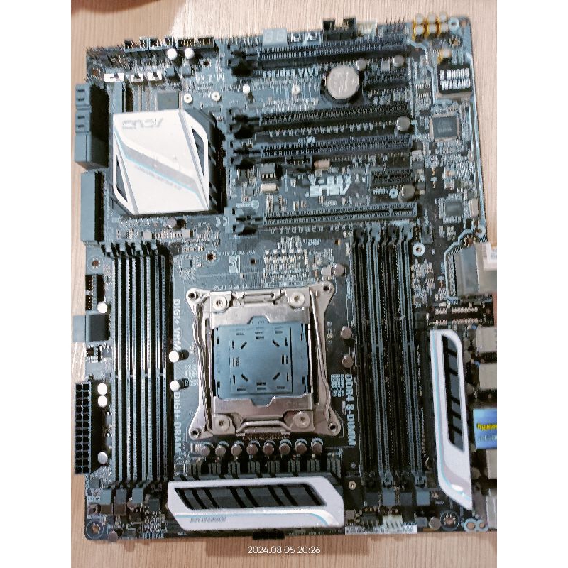 華碩 x99-a 主機板 可過電不開機