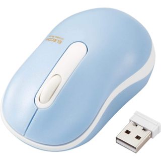 日本 Elecom 宜麗客 無線滑鼠 靜音 抗菌 3鍵 S/M尺寸 五色 女性兒童滑鼠 M-DY10DRSK