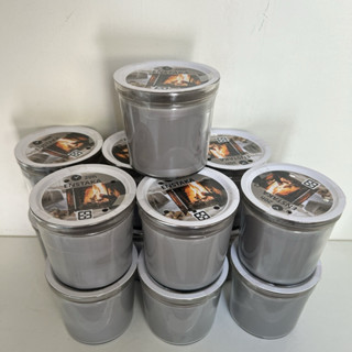 IKEA 玻璃香氛杯狀蠟燭～ （小罐 燃燒約20h)(大罐 燃燒約40h)營火氣味帶~泥土和煙燻的香味 帶有甜美的味道
