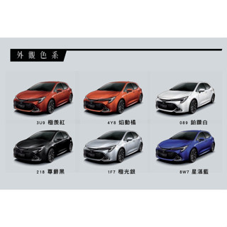 筆刷式補漆筆 for Toyota COROLLA SPORT (AURIS) 089 218 1F7 8W7 221