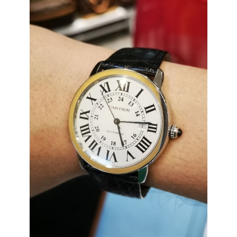 #新上架 Cartier 卡地亞 Ronde Solo 42mm 機械錶