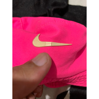 kid logo 瑕 二手 古著 Nike infant dri fit 嬰幼兒 兒童 小小孩 機能 漁夫帽 帽 帽子