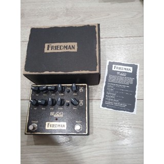 Friedman BE-OD Deluxe 前級 破音 電吉他 效果器