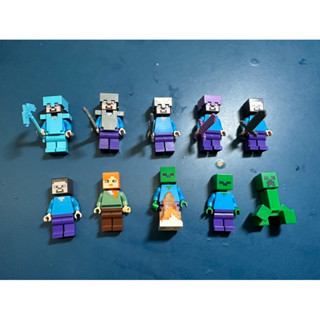 ®️樂高 LEGO®︎ ⚠️二手 21144 21121 21118 Minecraft 麥塊 史蒂夫 Alex 苦力怕