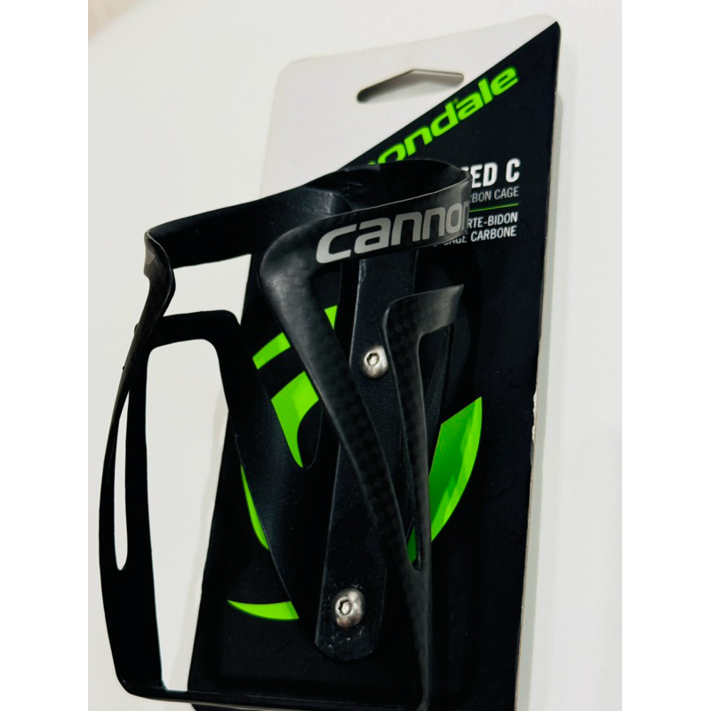 「全新」Cannondale自行車碳纖水壺架CARBON CAGE PORTE-BIDON CARBON SPEED C