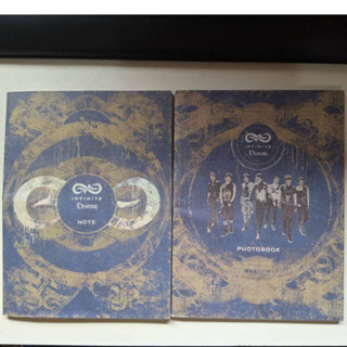 [二手]INFINITE - INFINITE 美國行 50頁豪華寫真冊+MEMO筆記本+寫真貼紙