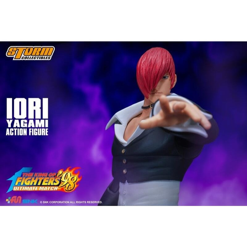 『貴式模玩』全新現貨 Storm Toys KOF 98 格鬥天王 八神庵 1/12 可動 公仔
