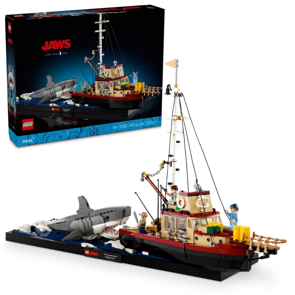LEGO 21350 大白鯊 Jaws 樂高® Ideas系列 【必買站】樂高盒組