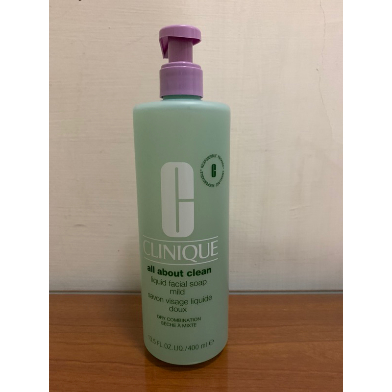 客訂 倩碧 三步驟洗面膠 溫和型 400ml