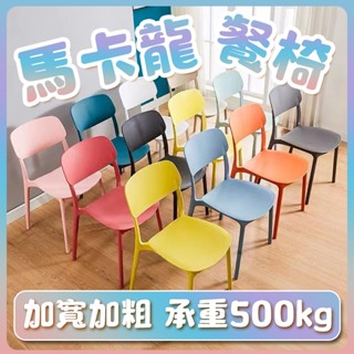 開立發票⚡ 批發北歐塑膠餐椅 現代簡約家用 靠背凳子 書桌椅 休閒椅 化妝椅 會議椅 餐桌椅 員工椅 客廳椅