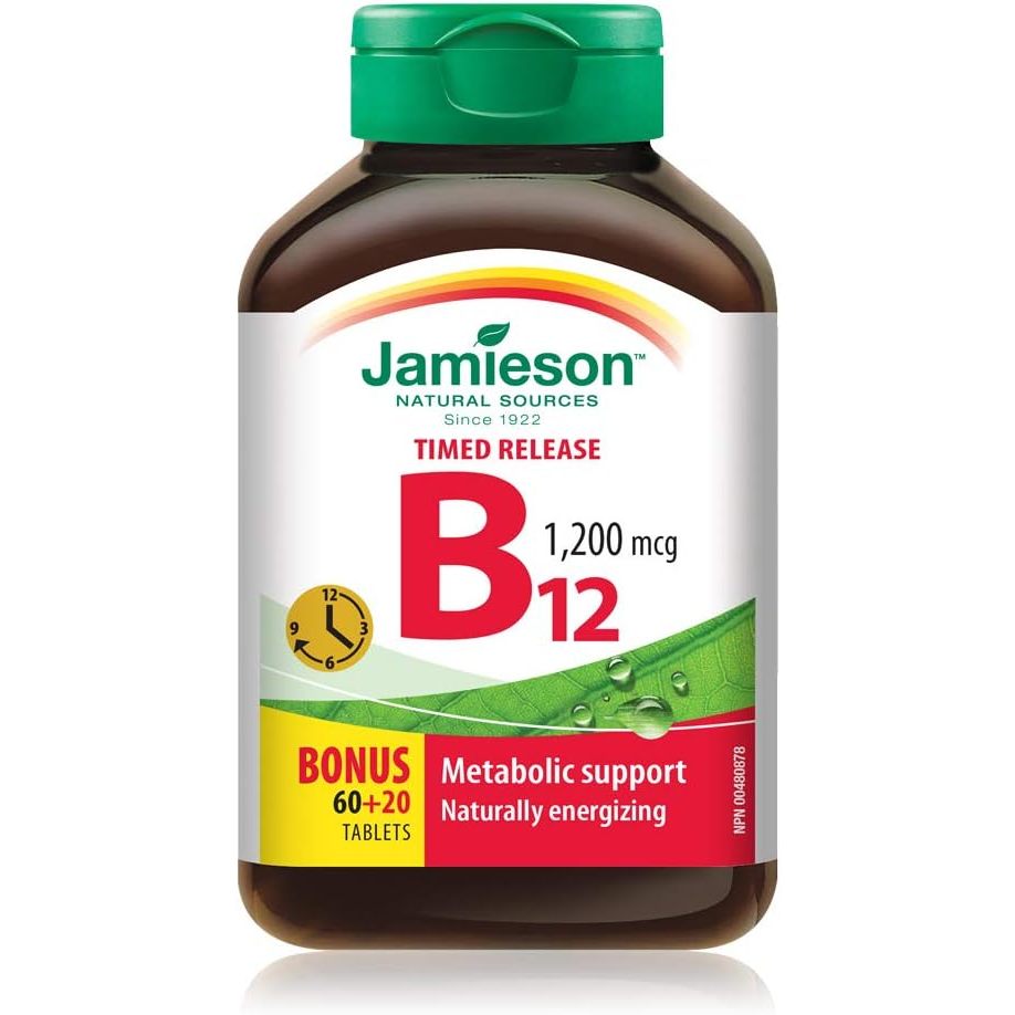 預購 ! Jamieson B12補充共80顆~加拿大原裝~知名品牌~便宜!