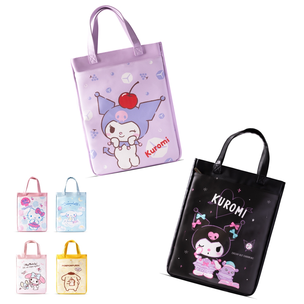 【畢業送禮最佳首選】台灣現貨｜正版三麗鷗明星 Sanrio｜平板筆電包 手提袋(大耳狗 庫洛米 美樂蒂 布丁狗 凱蒂貓)