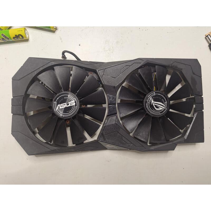 知飾家 二手拆機良品 華碩ROG-STRIX-RX570-O4G-GAMING 用顯卡風扇 風扇+外殼 無顯卡