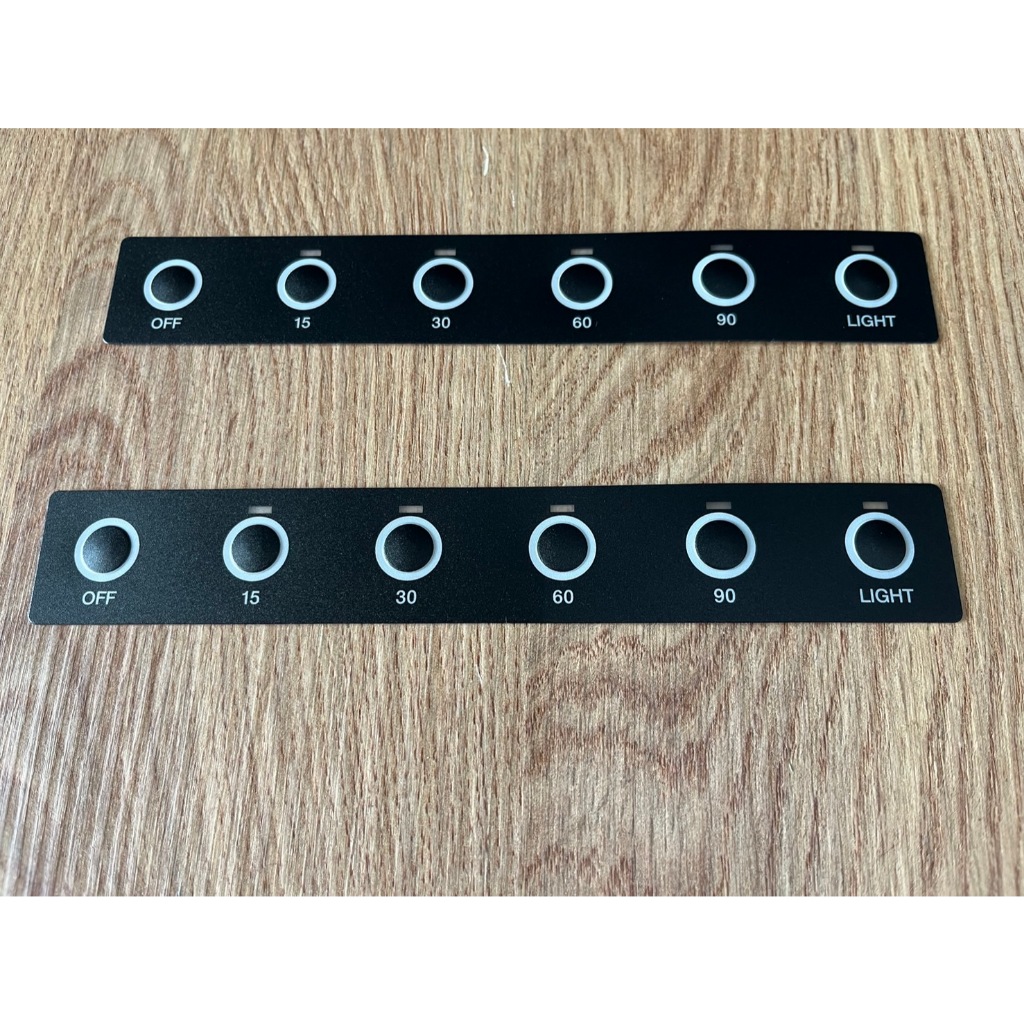 維修零件DIY 原廠 按鍵名版貼紙 長版 喜特麗 林內 懸掛式烘碗機專用 按鍵貼紙 白色 黑色 開關貼紙 DIY 貼紙