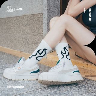 【GSELECT】Best Foot Friend - holy flame 襪 襪子 長襪 bff