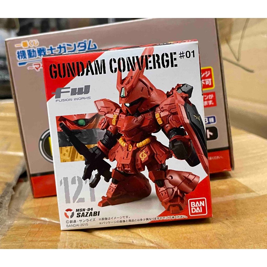 FW GUNDAM CONVERGE ♯1(ガンダム コンバージ ♯1) ［アソート2種セット(120.νガンダム/121.サザビー)］ Amazon.co.jp: FW GUNDAM CONVERGE CORE RX-93ff νガンダム