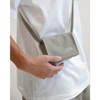 【ZIPPER】F/CE. W.R CANVAS MINI SHOULDER 帆布迷你肩帶包 鼠尾草綠