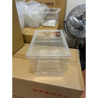 【LDD蟲屋】滑蓋防蟲飼養盒 透明飼養盒 甲蟲爬蟲飼養盒(臺灣製)